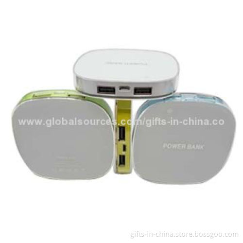 Hot Sale Promotional Power Bank with Cute Look and Round Shape, 4600mAh